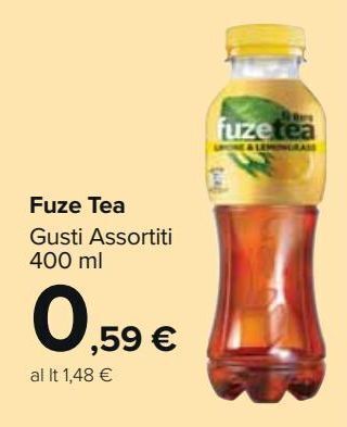 Carrefour Market Fuze tea offerta