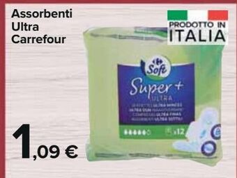 Carrefour Market Assorbenti ultra carrefour offerta