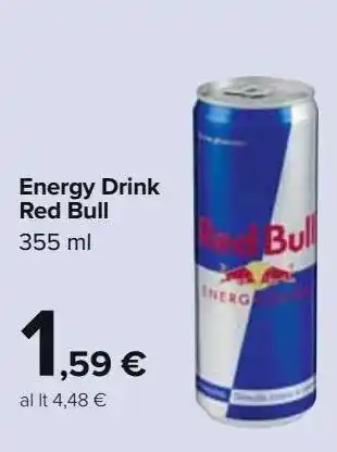 Carrefour Market Energy drink red bull offerta