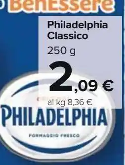 Carrefour Market Philadephia classico offerta