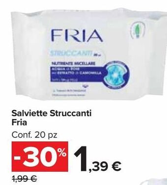 Carrefour Market Salviette struccanti fria offerta