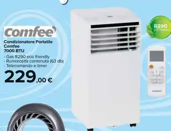 Carrefour Market Condizionatore portatile comfee 700 btu offerta