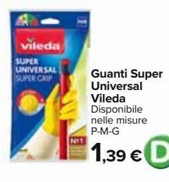 Carrefour Market Guanti super universal vileda offerta
