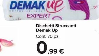 Carrefour Market Dischetti struccanti demak up offerta