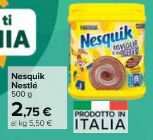 Carrefour Market Nesquik nestlé offerta