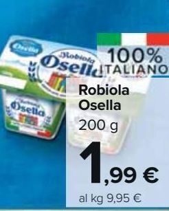Carrefour Market Robiola osella offerta