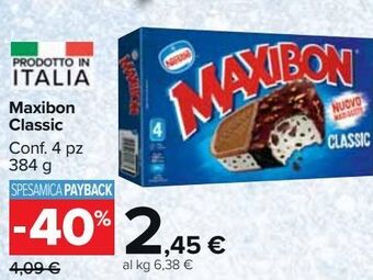 Carrefour Market Maxibon classic offerta
