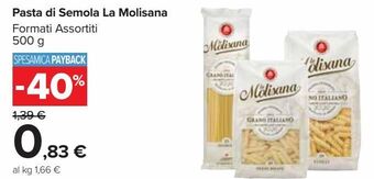 Carrefour Market Pasta di semola la molisana offerta