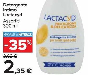 Carrefour Market Detergente intimo lactacyd offerta
