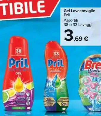 Carrefour Market Gel lavastoviglie pril offerta