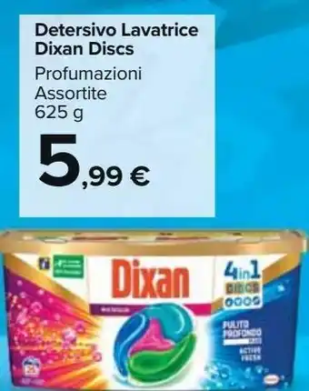 Carrefour Market Detersivo lavatrice dixan discs offerta