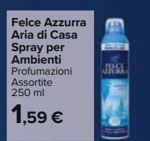 Carrefour Market Felce azzurra aria di casa spray per ambienti offerta