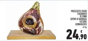 Conad Prosciutto Crudo Stagionato Di Fonni Sapori di Barbagia Fattorie Gennargentu offerta