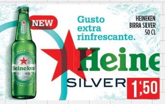 Euroesse Heineken Birra Silver 50 cl offerta
