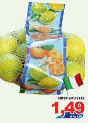 Sacoph Limoni a Rete 1 kg offerta