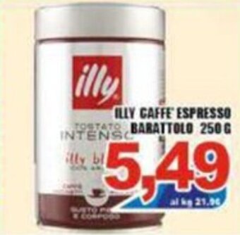 illy Caffe Espresso Barattolo 250 g
