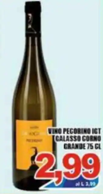 Sacoph Vino Pecorino IGT Galasso Corno Grande 75 cl offerta