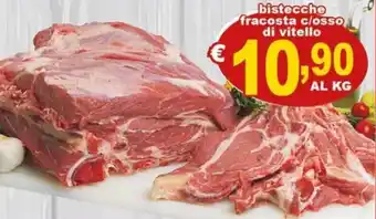 Gros Bistecche fracosta c/osso di vitello offerta