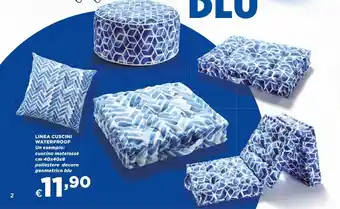 Ipercoop Linea cuscini waterproof offerta