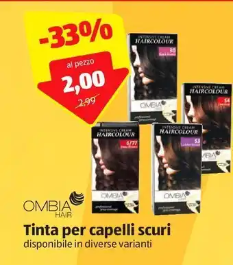 ALDI Tinta per capelli scuri offerta