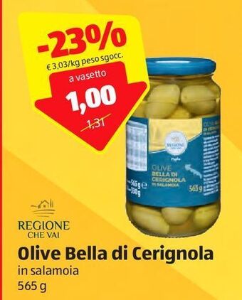 ALDI Olive bella di cerignola offerta
