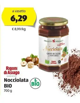 ALDI Nocciolata bio offerta