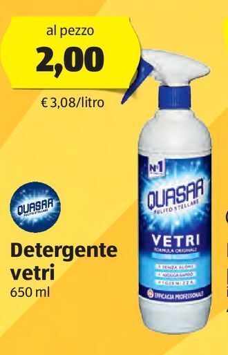 ALDI Detergente vetri offerta