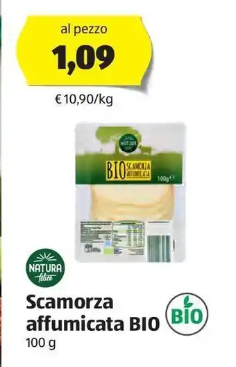 ALDI Scamorza affumicata bio offerta