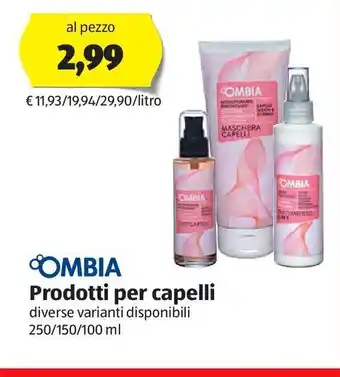 ALDI Prodotti per capelli ombia offerta