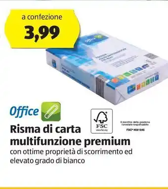 ALDI Risma di carta multifunzione premium offerta
