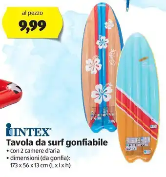 ALDI Tavola surf gonfiabile offerta