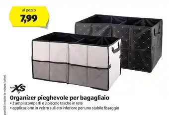 ALDI Organizer pieghevole per bagagliaio offerta