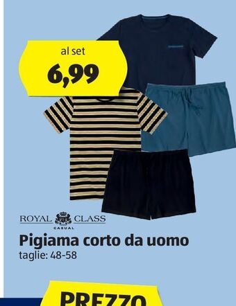 ALDI Pigiama corto da uomo offerta