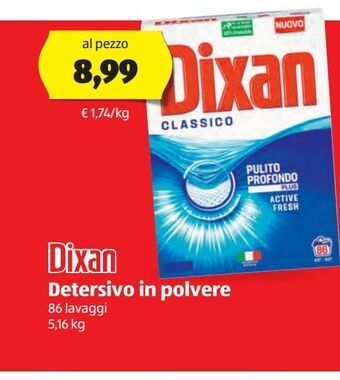 ALDI Detersivo in polvere dixan offerta