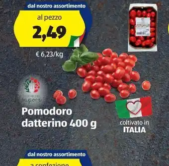 ALDI Pomodoro datterino 400 g i colori del sapore offerta
