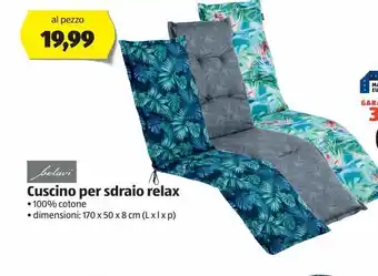 ALDI Cuscino per sdraio relax offerta
