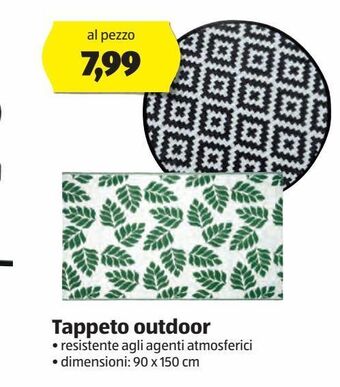 ALDI Tappeto outdoor offerta