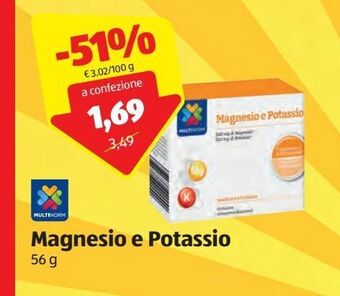 ALDI Magnesio e potassio offerta