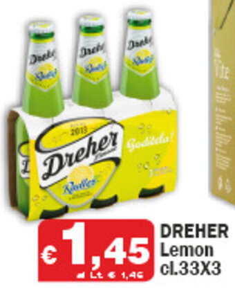 Dreher Lemon cl. 33x3