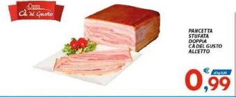 Vivo Supermercati Pancetta Stufata Doppia Ca Del Gusto offerta