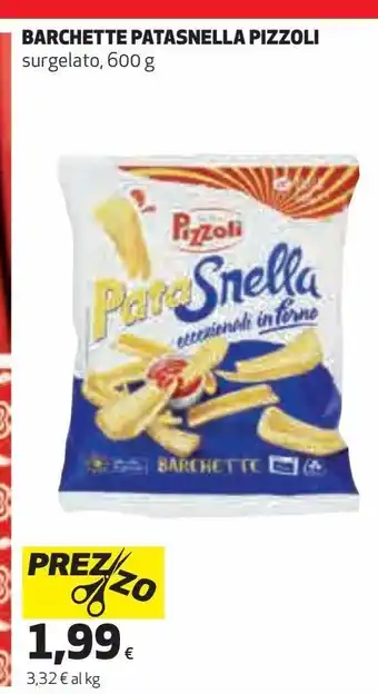 Barchette patasnella pizzoli