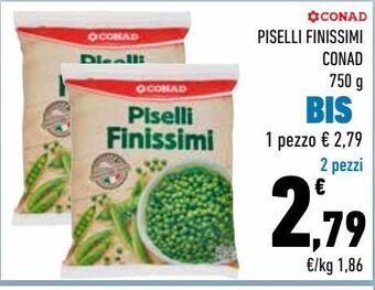 Conad City Piselli finissimi conad offerta