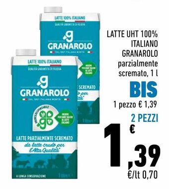 Conad City Latte uht 100% italiano granarolo offerta