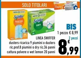 Conad City Linea swiffer offerta