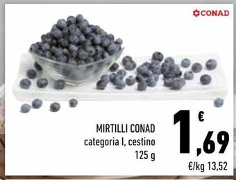 Conad City Mirtilli conad offerta
