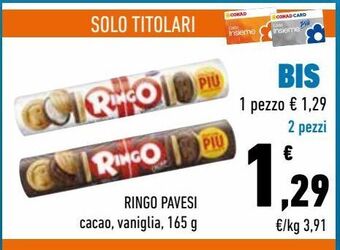 Conad City Ringo pavesi offerta