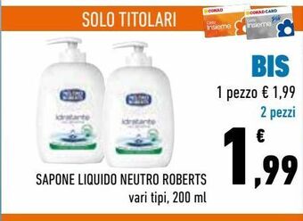 Conad City Sapone liquido neutro roberts offerta