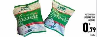 Conad City Mozzarella lazzaré san lazzaro offerta