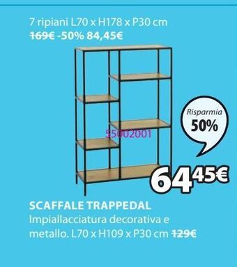 JYSK Scaffale trappedal offerta