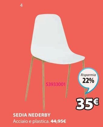 JYSK Sedia nederby offerta